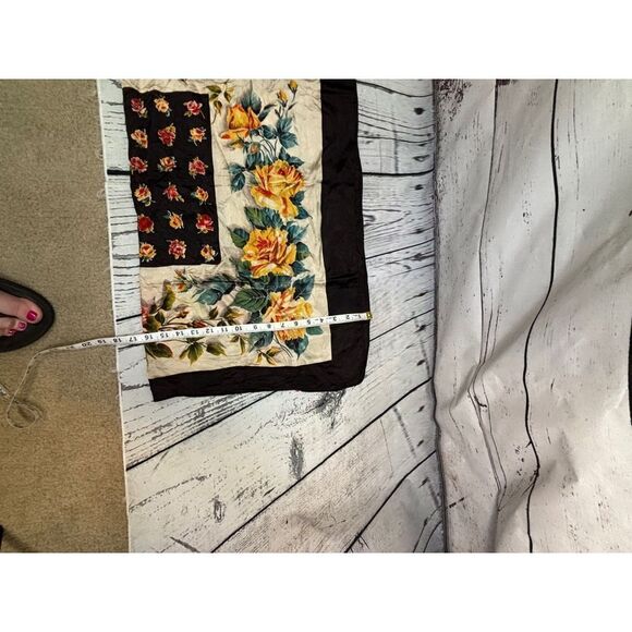 Unbranded Scarf One Size Black Yellow - Picture 4 of 7